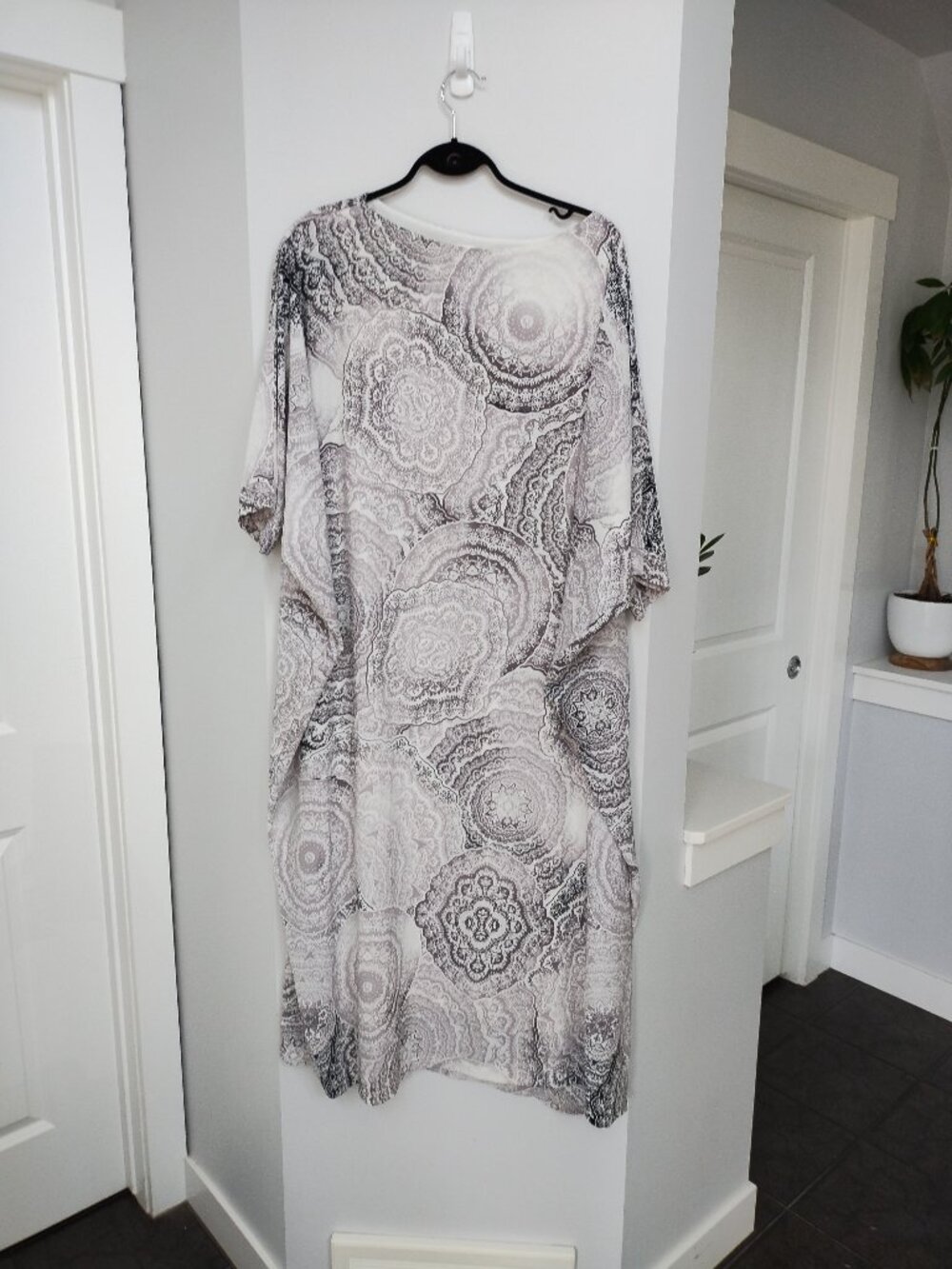 Diamond Tea lined kaftan